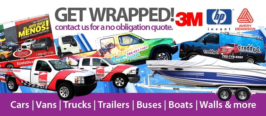 Las Vegas Vehicle Wraps - Cars | Vans | Trucks | Trailers | Buses | Boats | Walls & more | Get wrap now | 3m Vehicle Wraps | Avery vehicle wraps | Las Vegas Car Wraps
