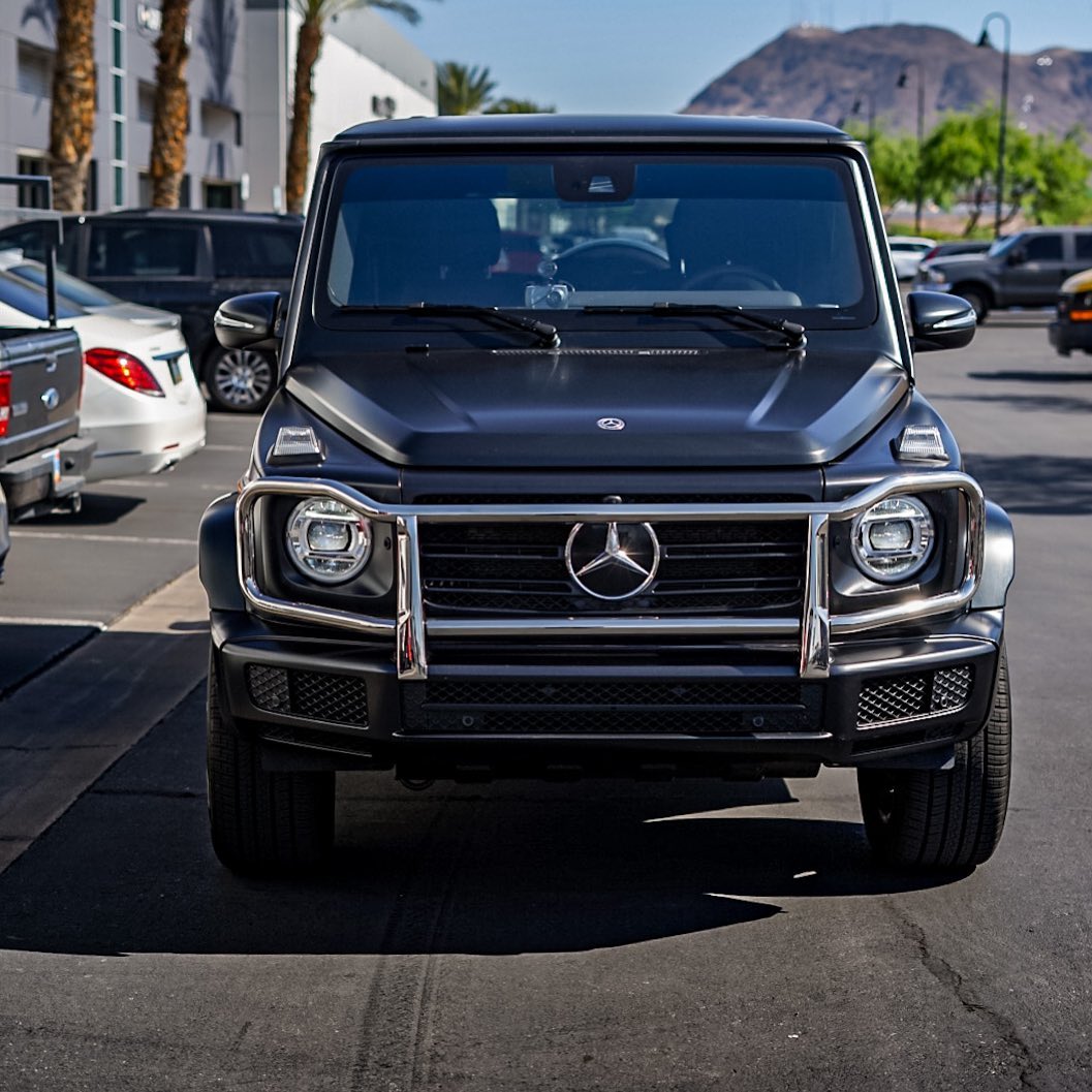 G-Wagon with Stealth paint protection film at Purple Flare Wraps Las Vegas