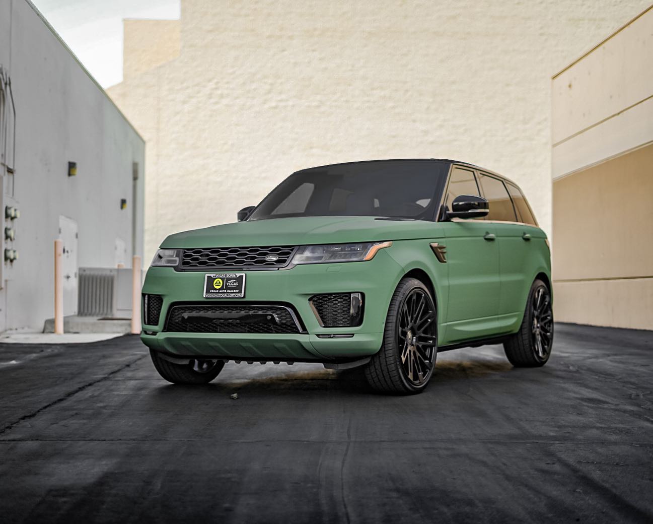 Range Rover with ceramic window tint at Purple Flare Wraps