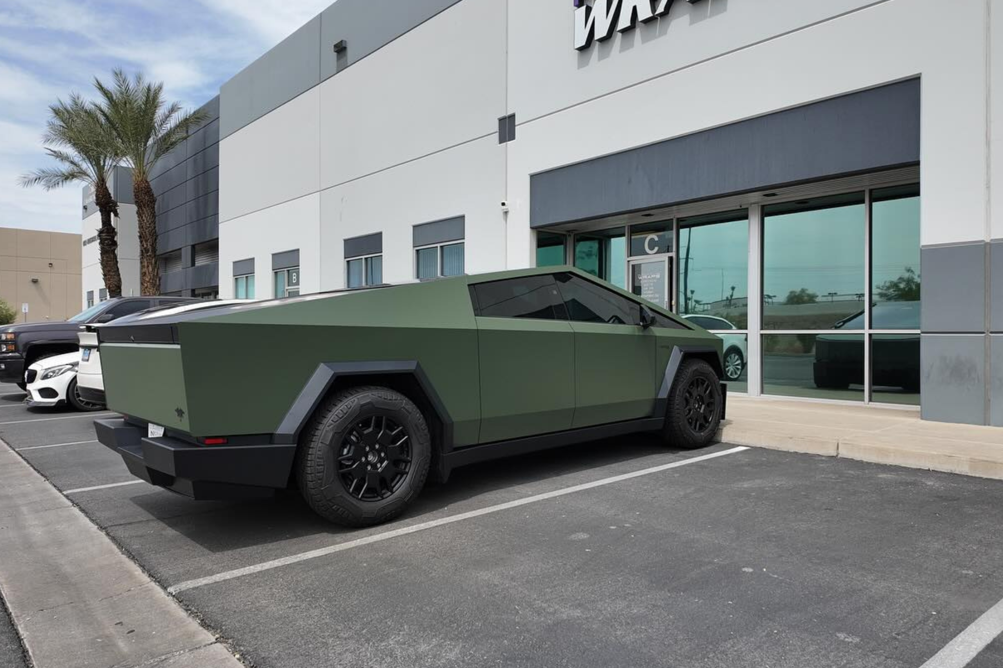 tesla car wraps las vegas