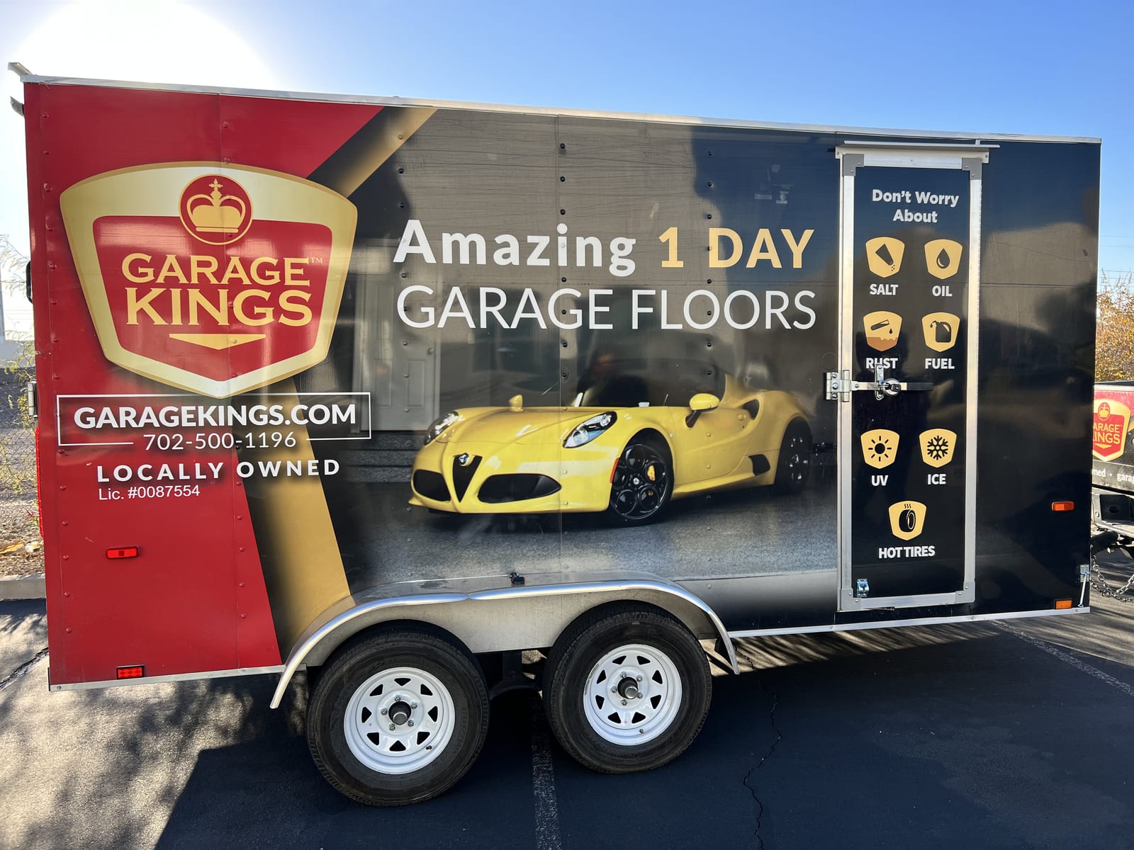 box truck wraps las vegas Purple Flare Wraps