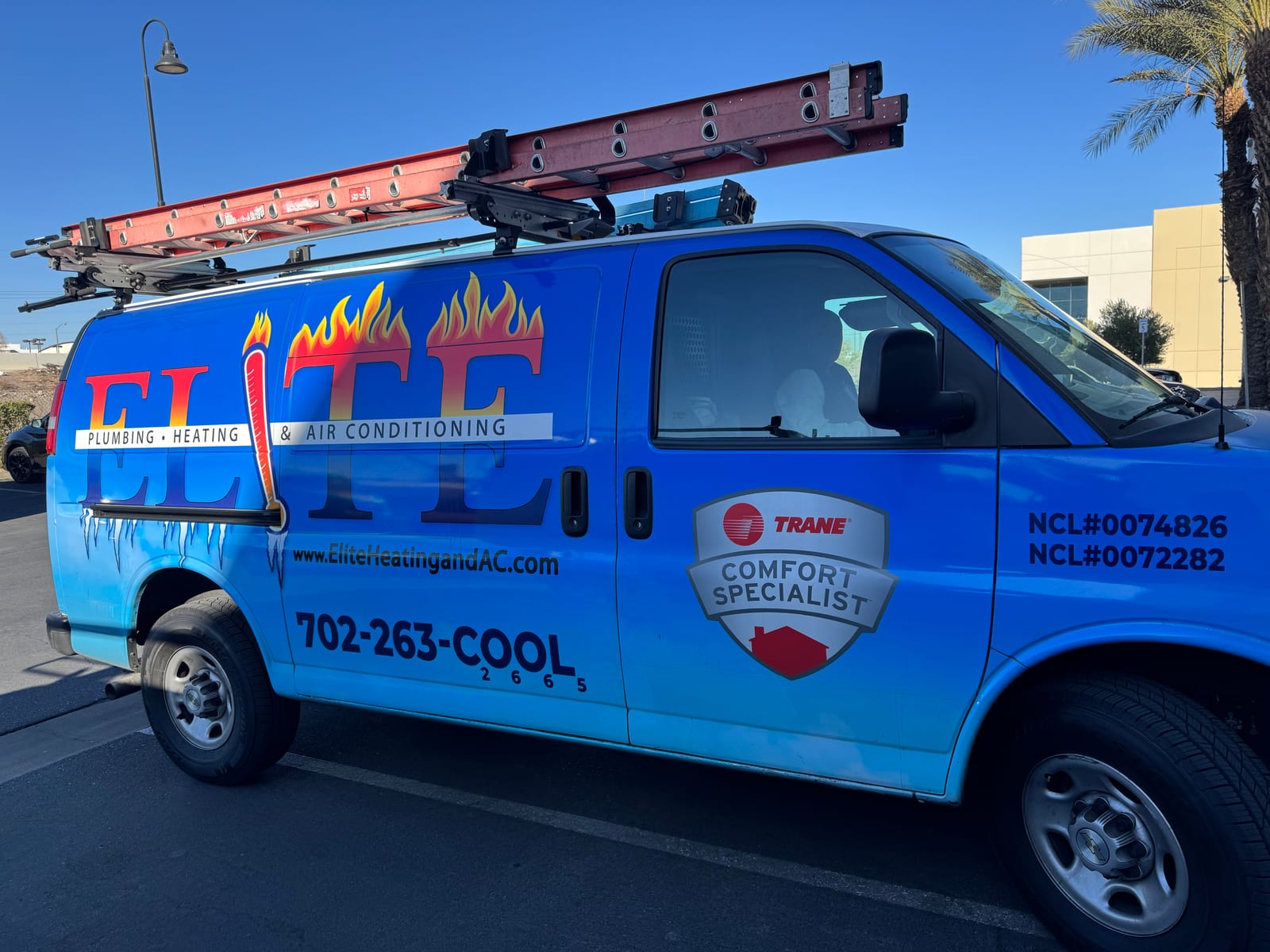 commercial fleet vehicle wraps las vegas Purple Flare Wraps