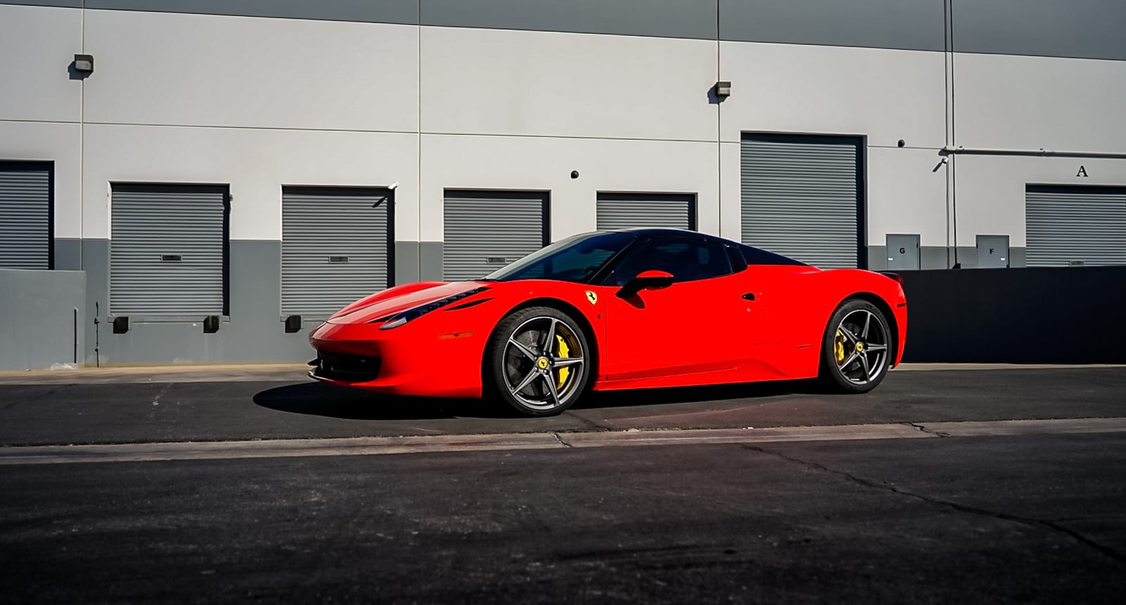 ferrari paint protection film at Purple Flare Wraps Henderson