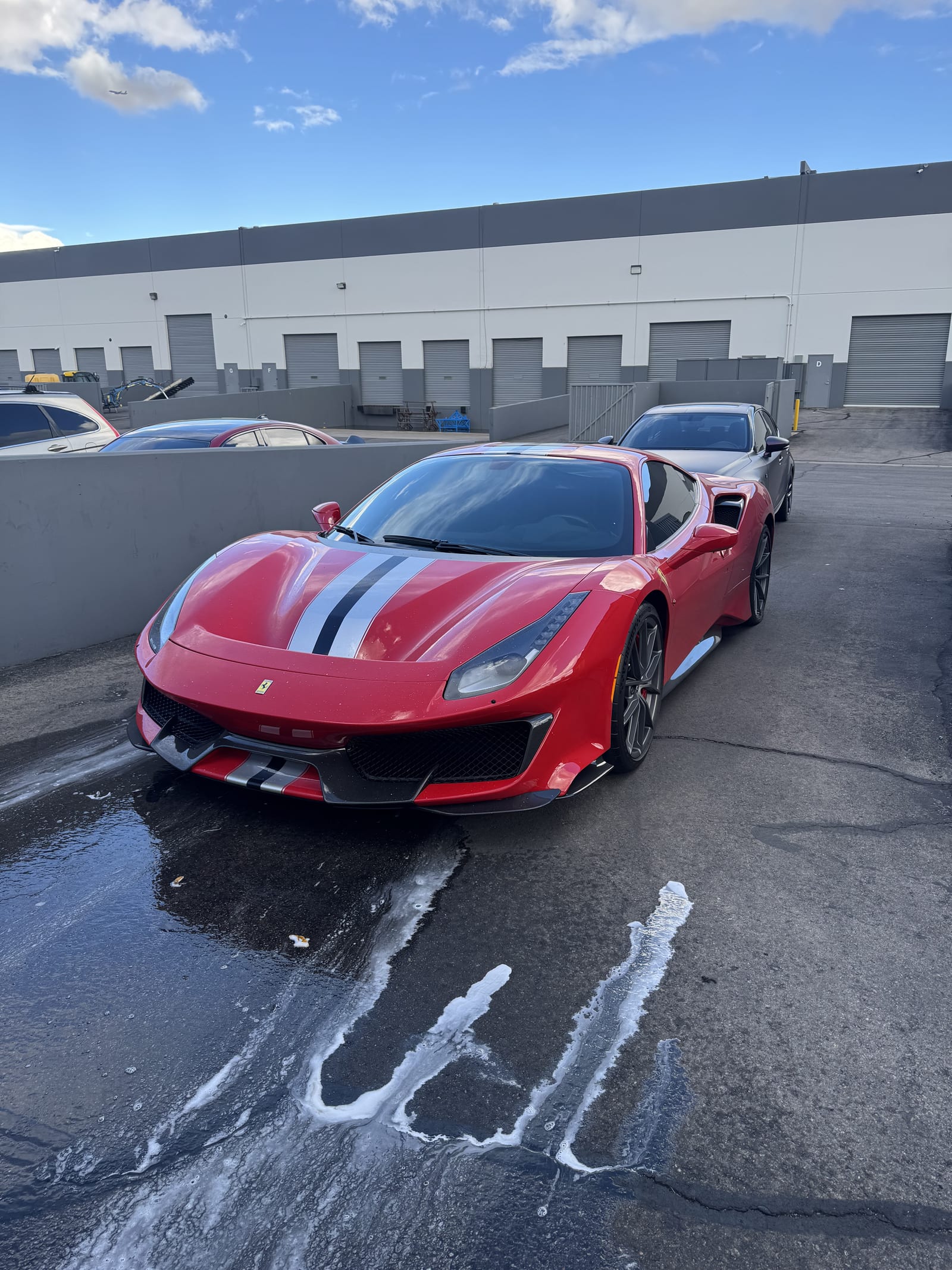 ferrari paint protection film at Purple Flare Wraps Henderson