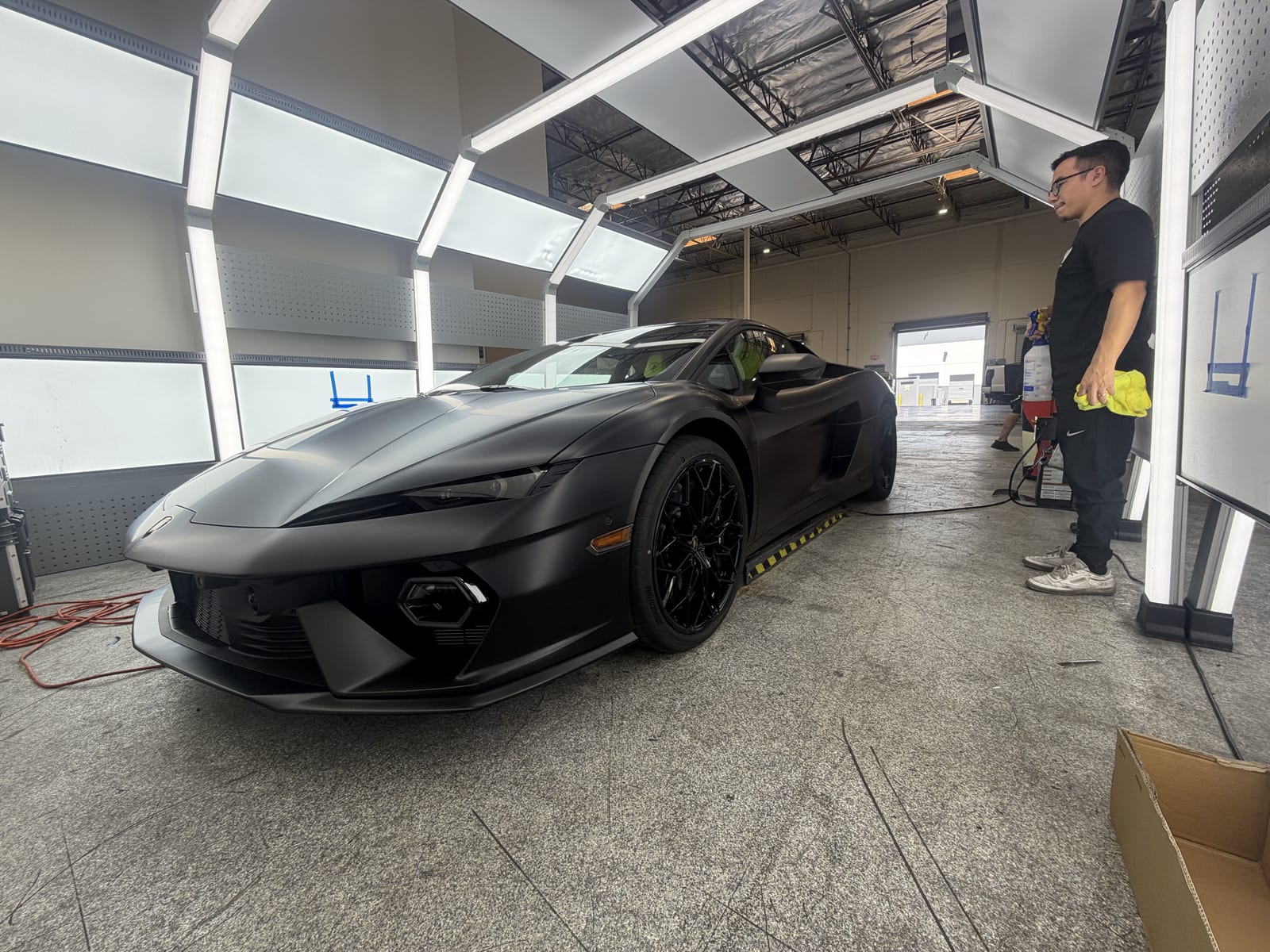 lamborghini paint protection film at Purple Flare Wraps Henderson