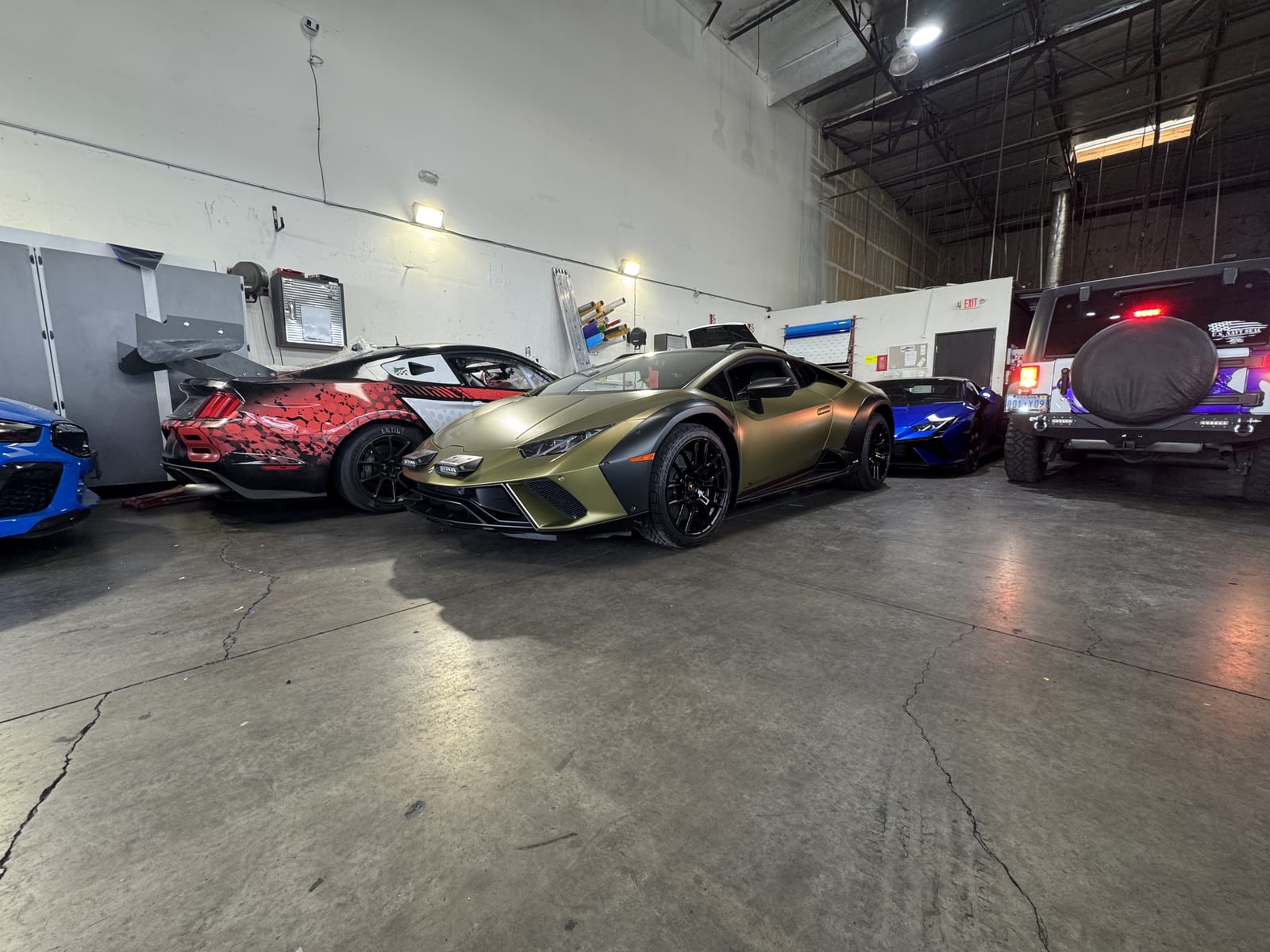 lamborghini paint protection film at Purple Flare Wraps Henderson