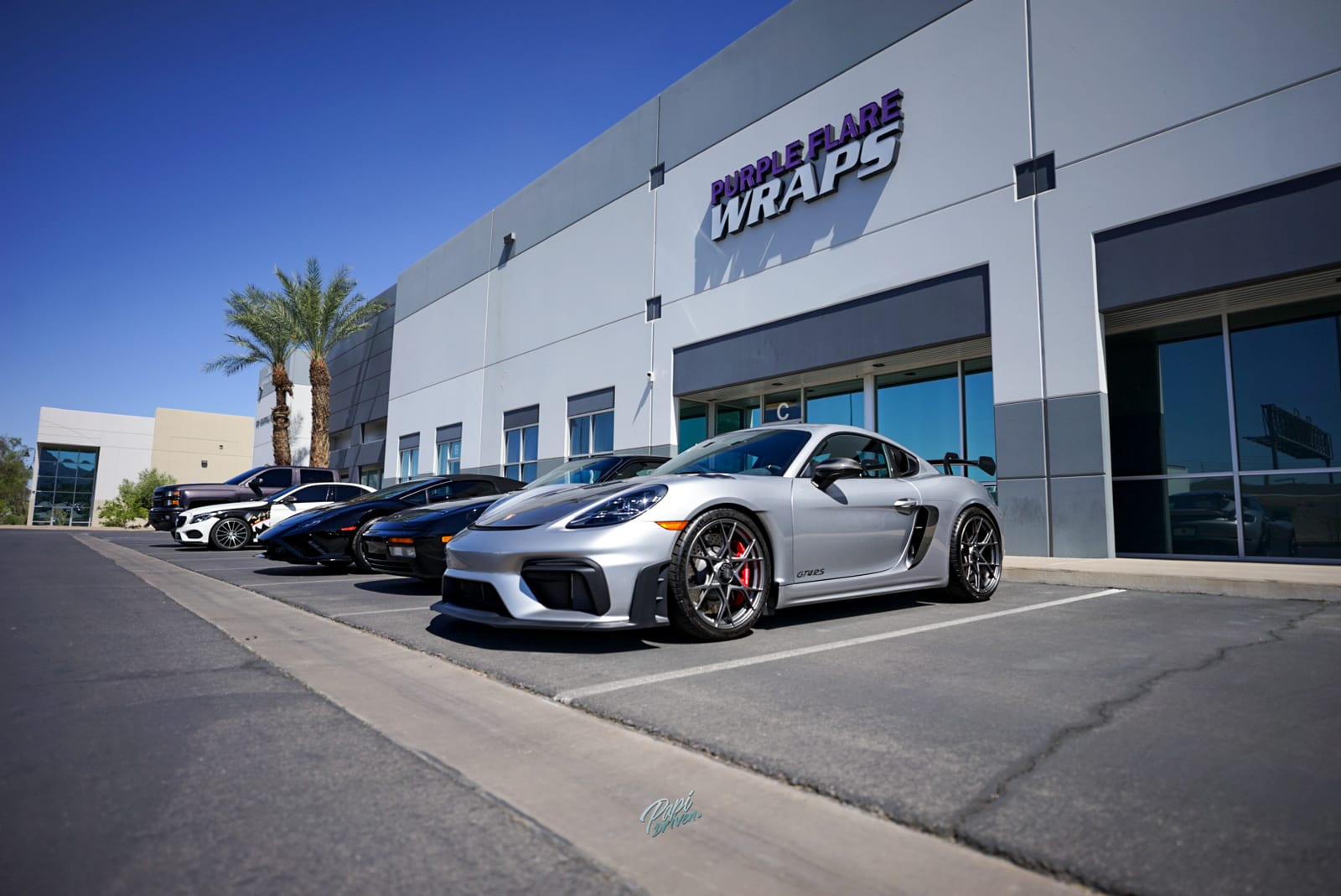 porsche paint protection film at Purple Flare Wraps Henderson