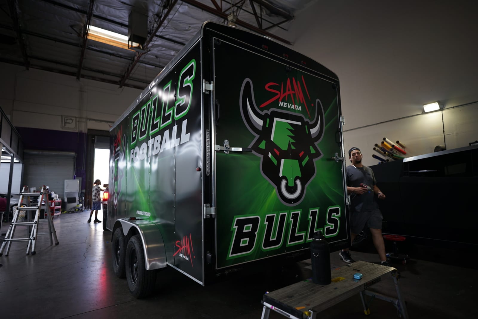 van wraps las vegas Purple Flare Wraps