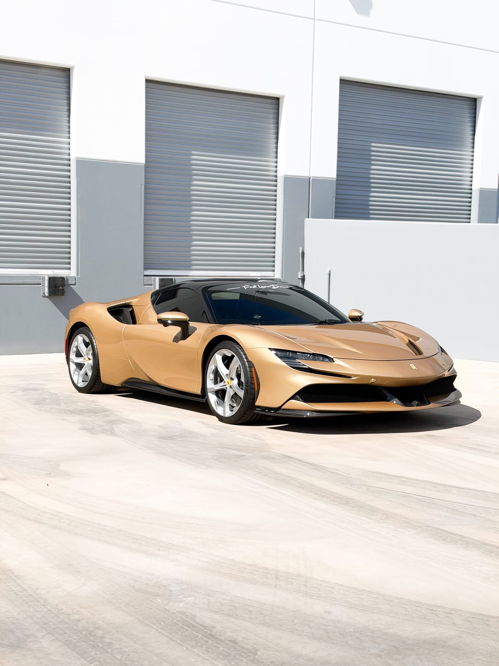 Ferrari SF90 Stradale ferrari sf90 ppf install at Purple Flare Wraps Henderson