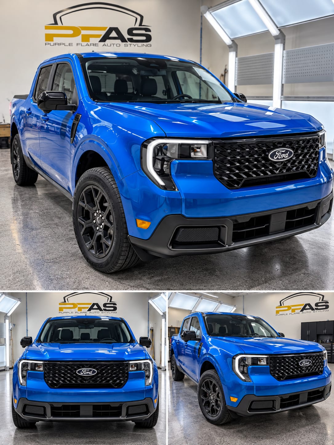 2026 Ford Maverick paint protection film install at Purple Flare Wraps in Henderson, NV