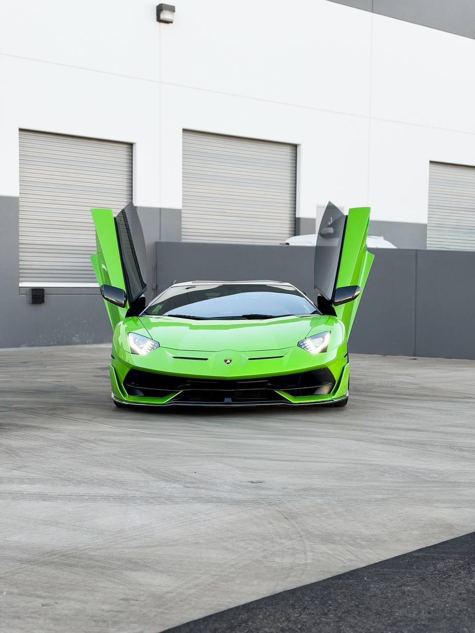 Lamborghini SVJ with lamborghini paint protection film installed at Purple Flare Wraps in Henderson, NV
