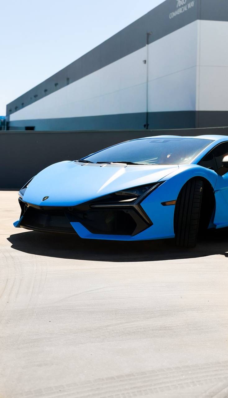 2027 Lamborghini Revuelto paint protection film install at Purple Flare Wraps Henderson - lamborghini revuelto ppf on matte paint and carbon fiber