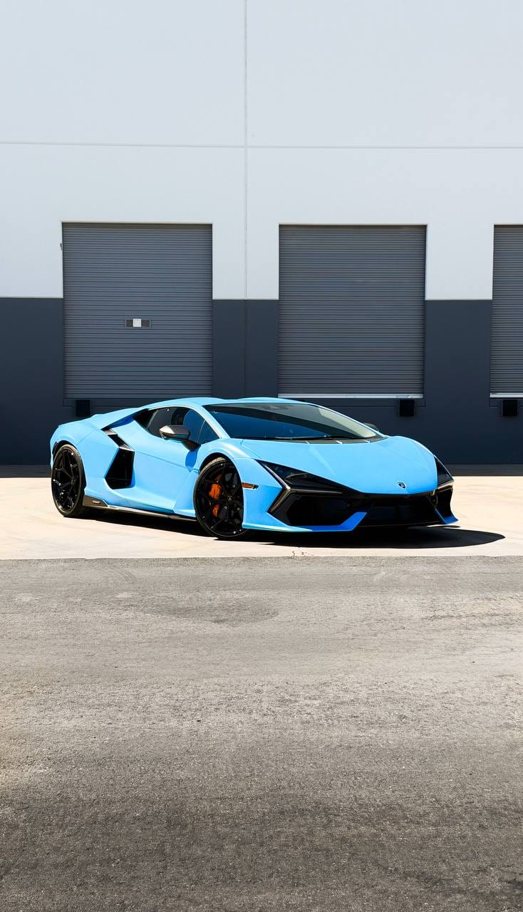 2027 Lamborghini Revuelto paint protection film install at Purple Flare Wraps Henderson - lamborghini revuelto ppf on matte paint and carbon fiber