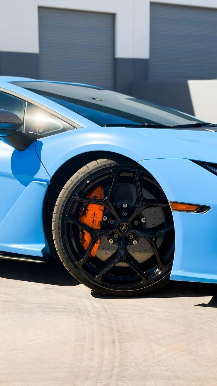 2027 Lamborghini Revuelto paint protection film install at Purple Flare Wraps Henderson - lamborghini revuelto ppf on matte paint and carbon fiber