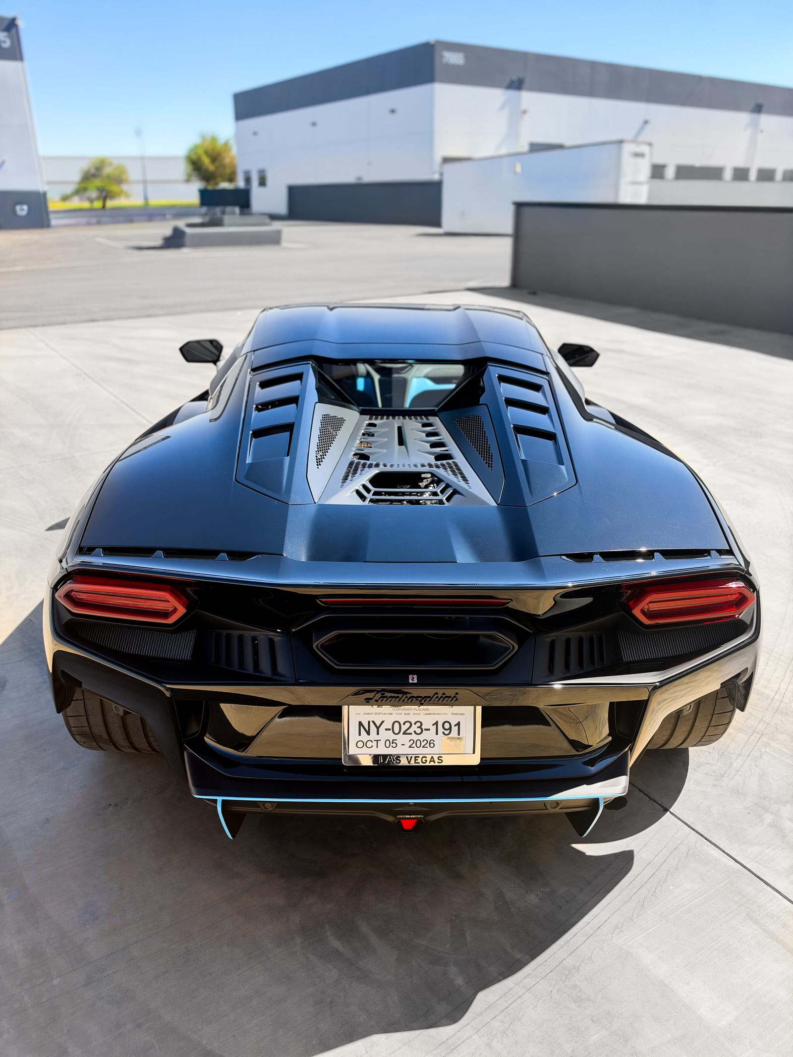 2027 Lamborghini Temerario PPF install at Purple Flare Wraps in Henderson